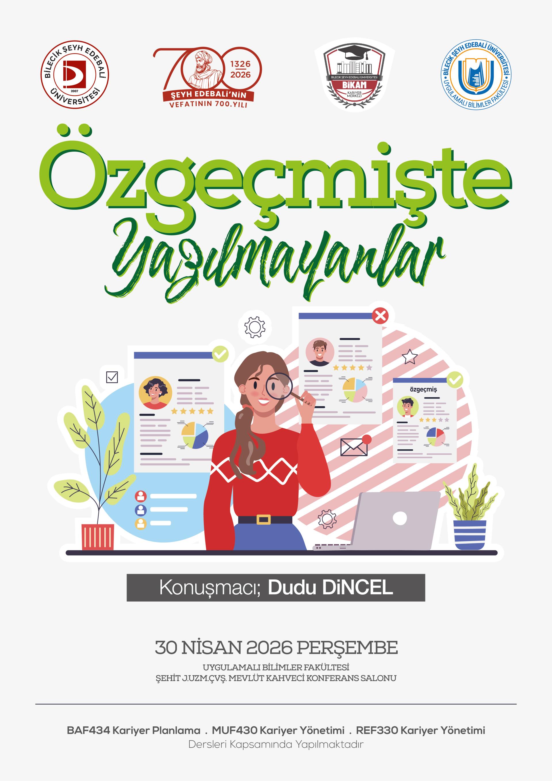 "Özgeçmişte Yazılmayanlar" 